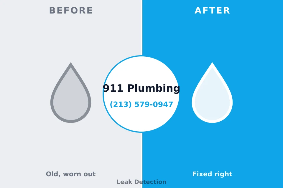 Before and after: plumbing company Yelm, WA